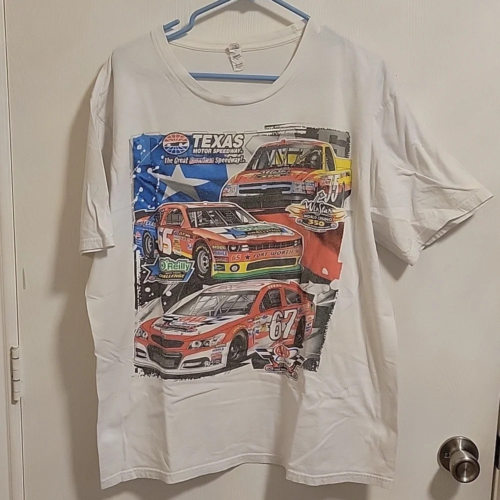 2013 Nascar Texas Motor Speedway‎ Short Sleeved T-Shirt Men's Size XL